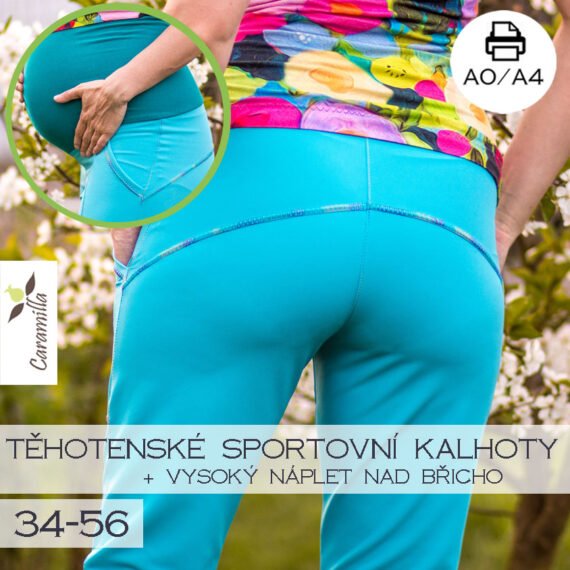 sportovni softshllove kalhoty tehotenske2