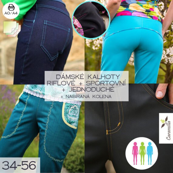 Softshellove kalhoty set s koleny_2023