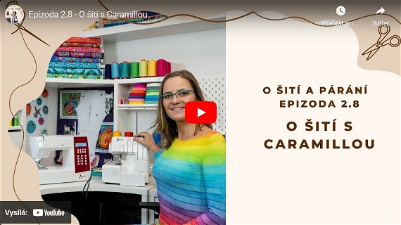 O šití a párání – rozhovor s Caramillou