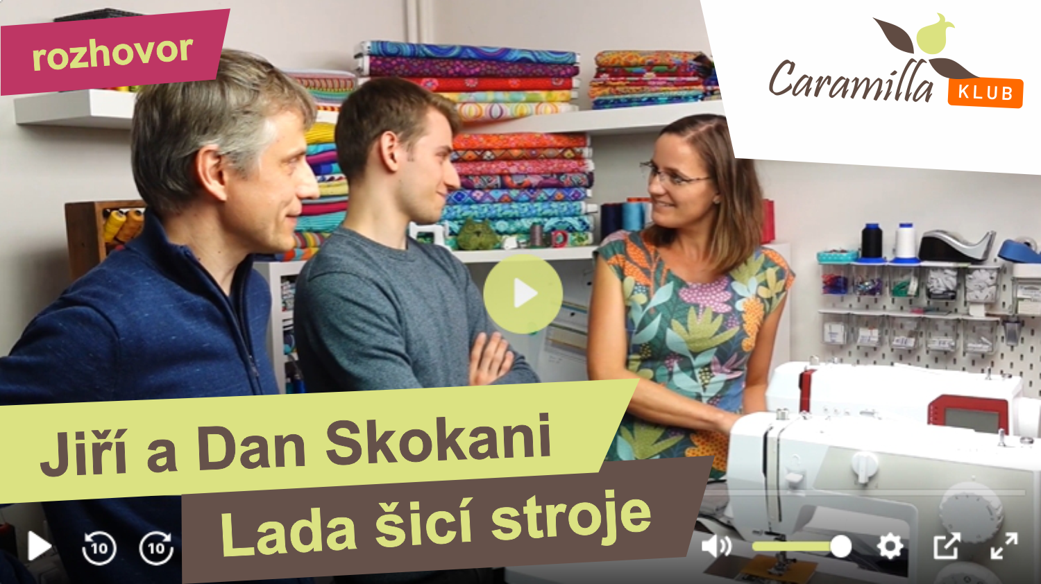 Lada šicí stroje – pod pokličkou