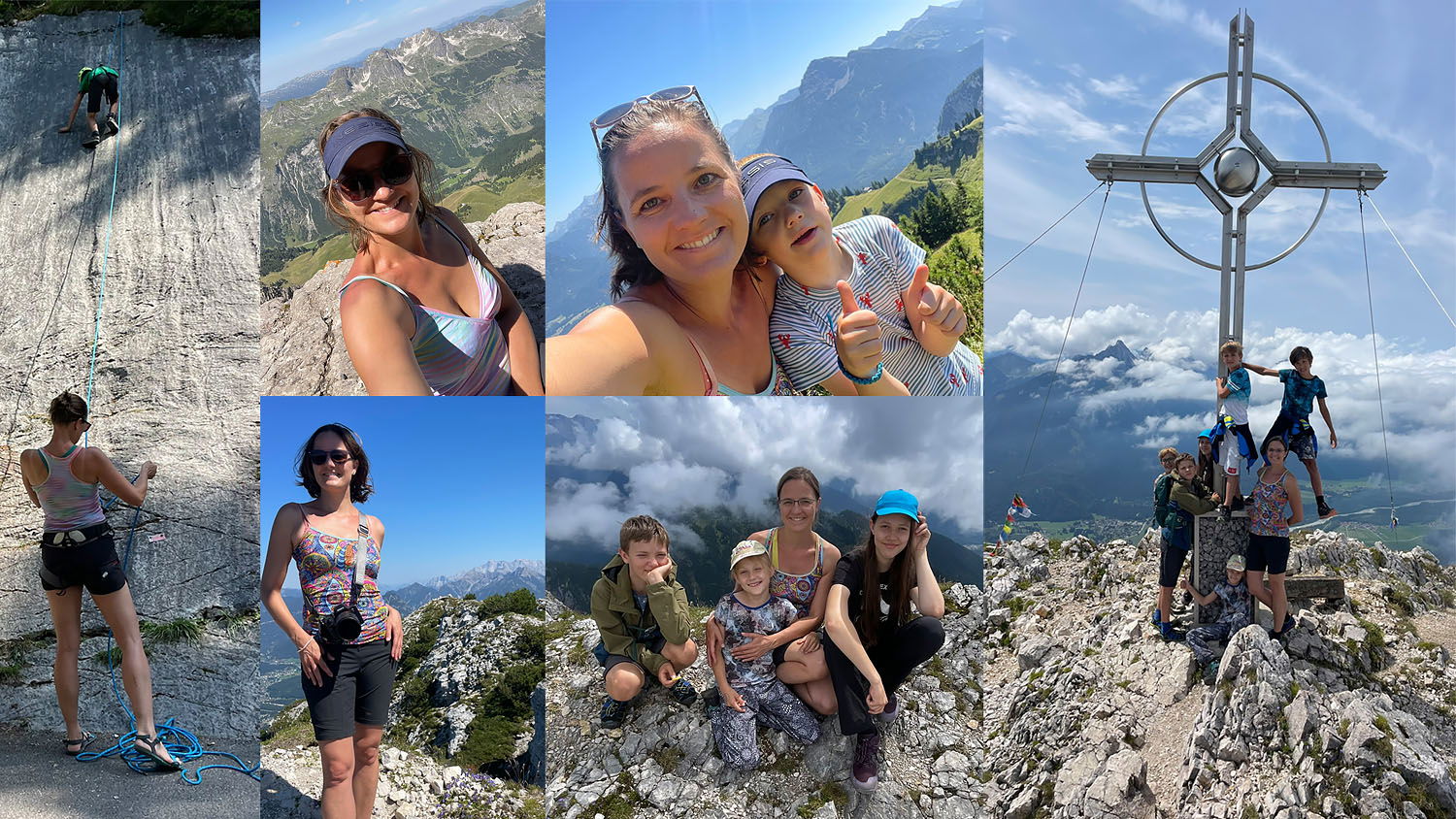 Letní sportovní střihy vhodné do hor