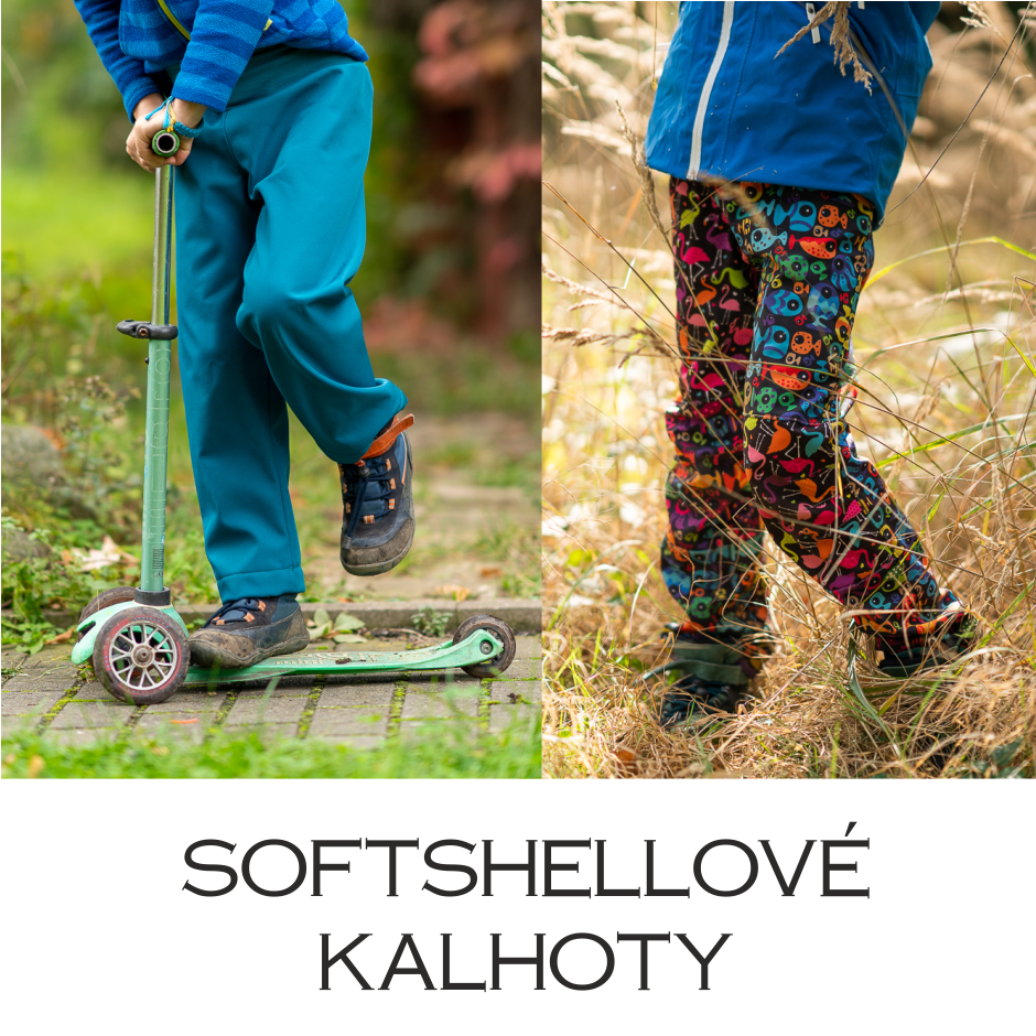 softshellové kalhoty