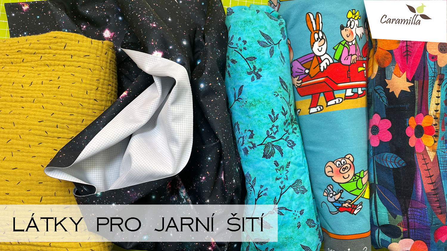 Látky pro jarní šití