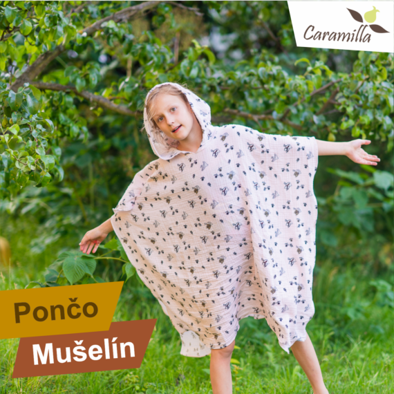 Pončo - varianta pro mušelín